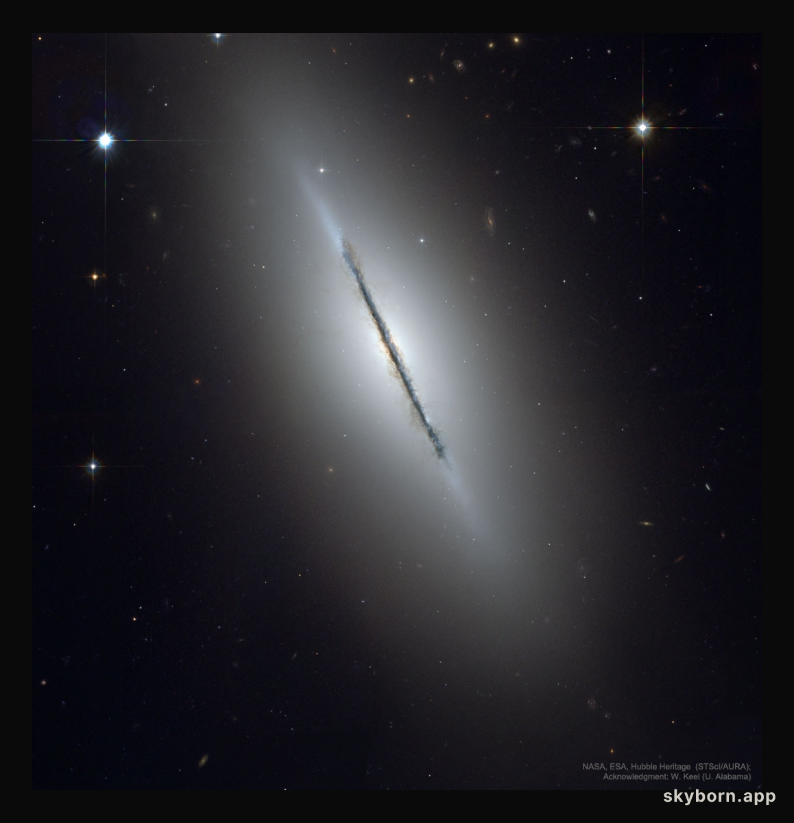 Edge-On Galaxy NGC 5866