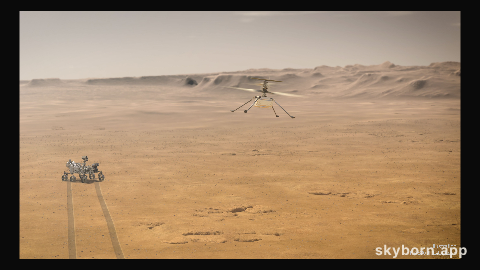 Ingenuity: A Mini-Helicopter Now on Mars