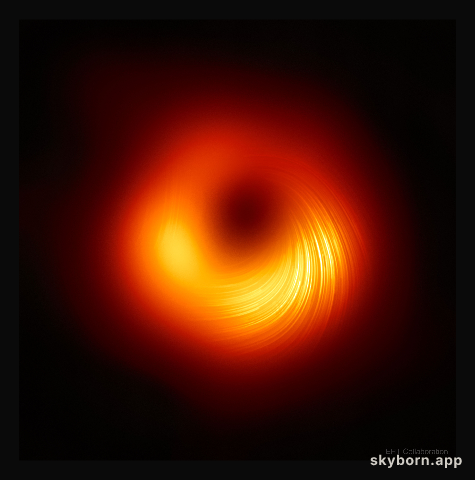 M87's Central Black Hole in Polarized Light