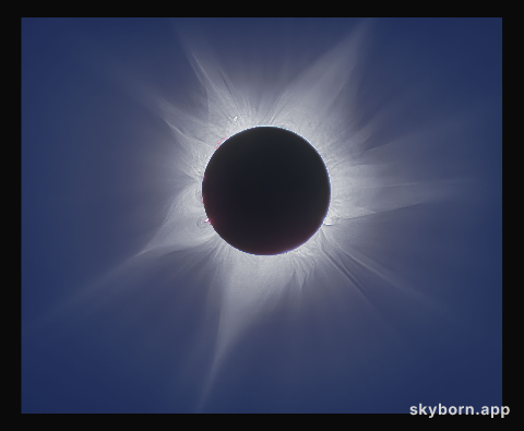 Solar Eclipse from a Ship