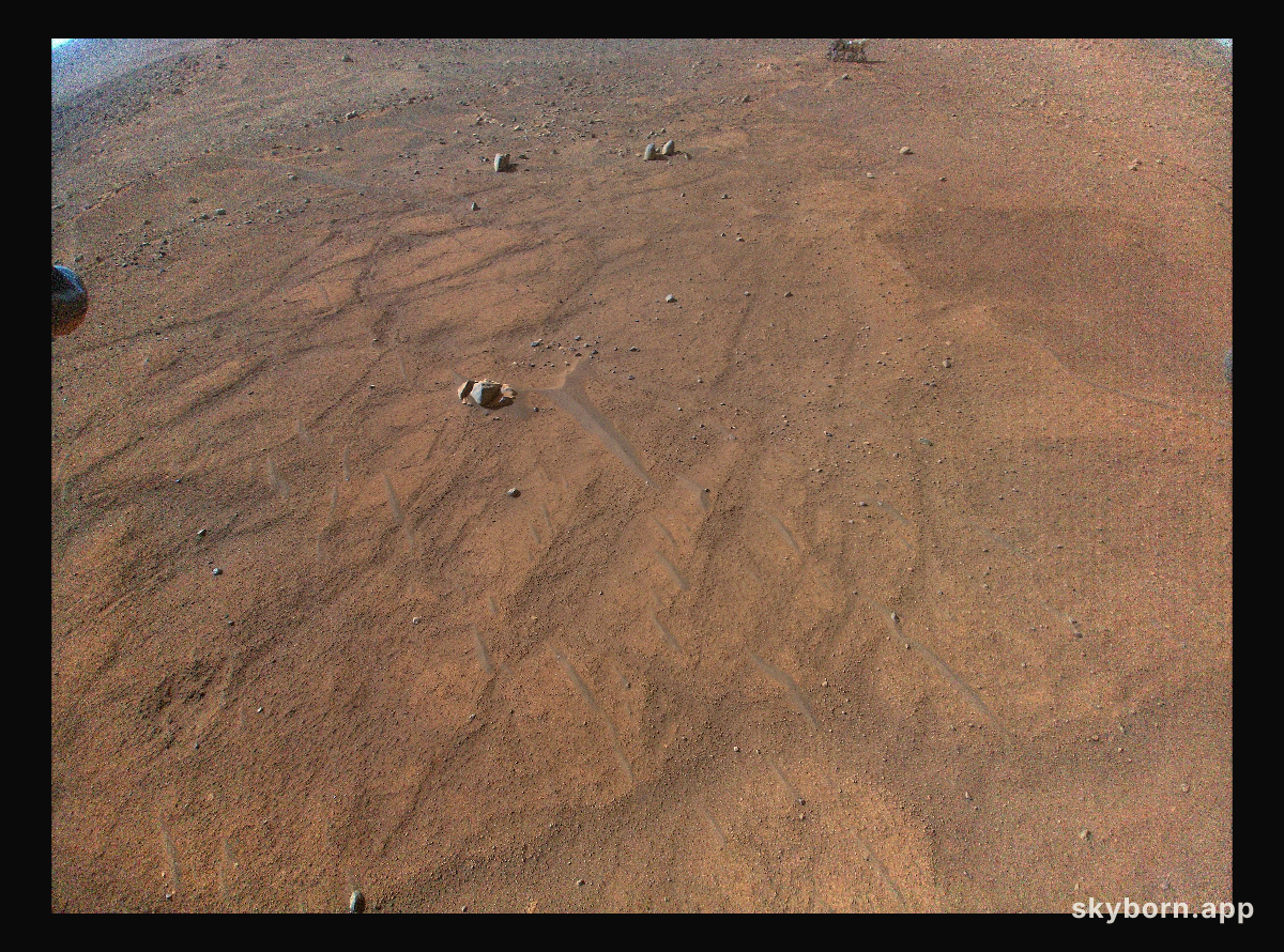 Five Meters over Mars