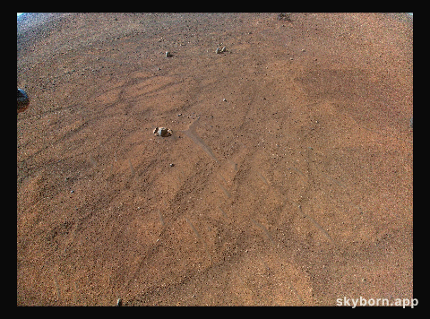 Five Meters over Mars