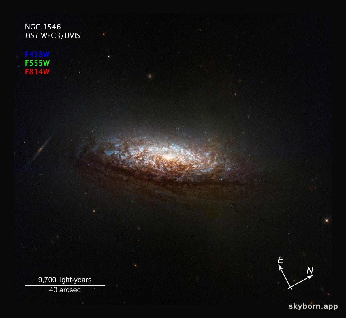 Hubble's NGC 1546