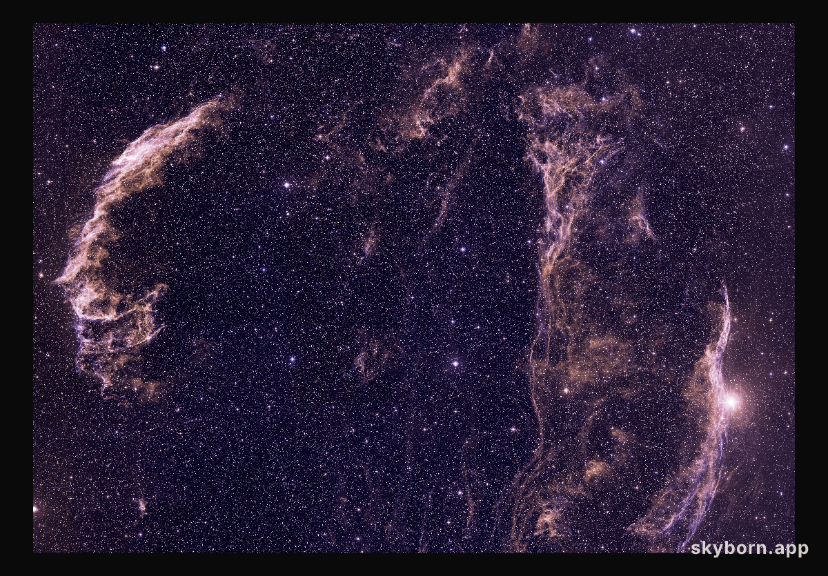A Tantalising Veil (ground-based image)