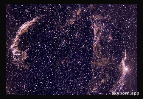 A Tantalising Veil (ground-based image)