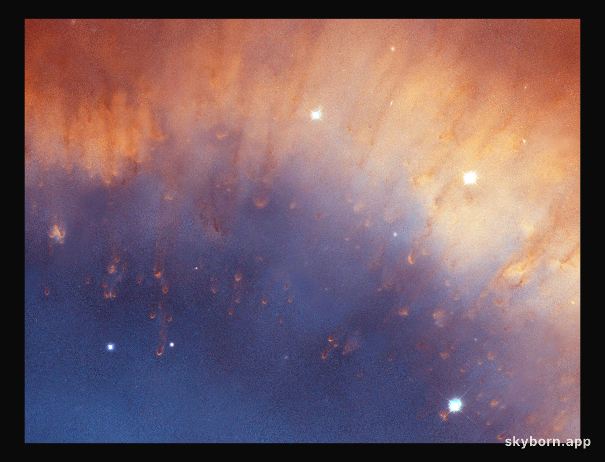 Helix Nebula: Detail Image 2