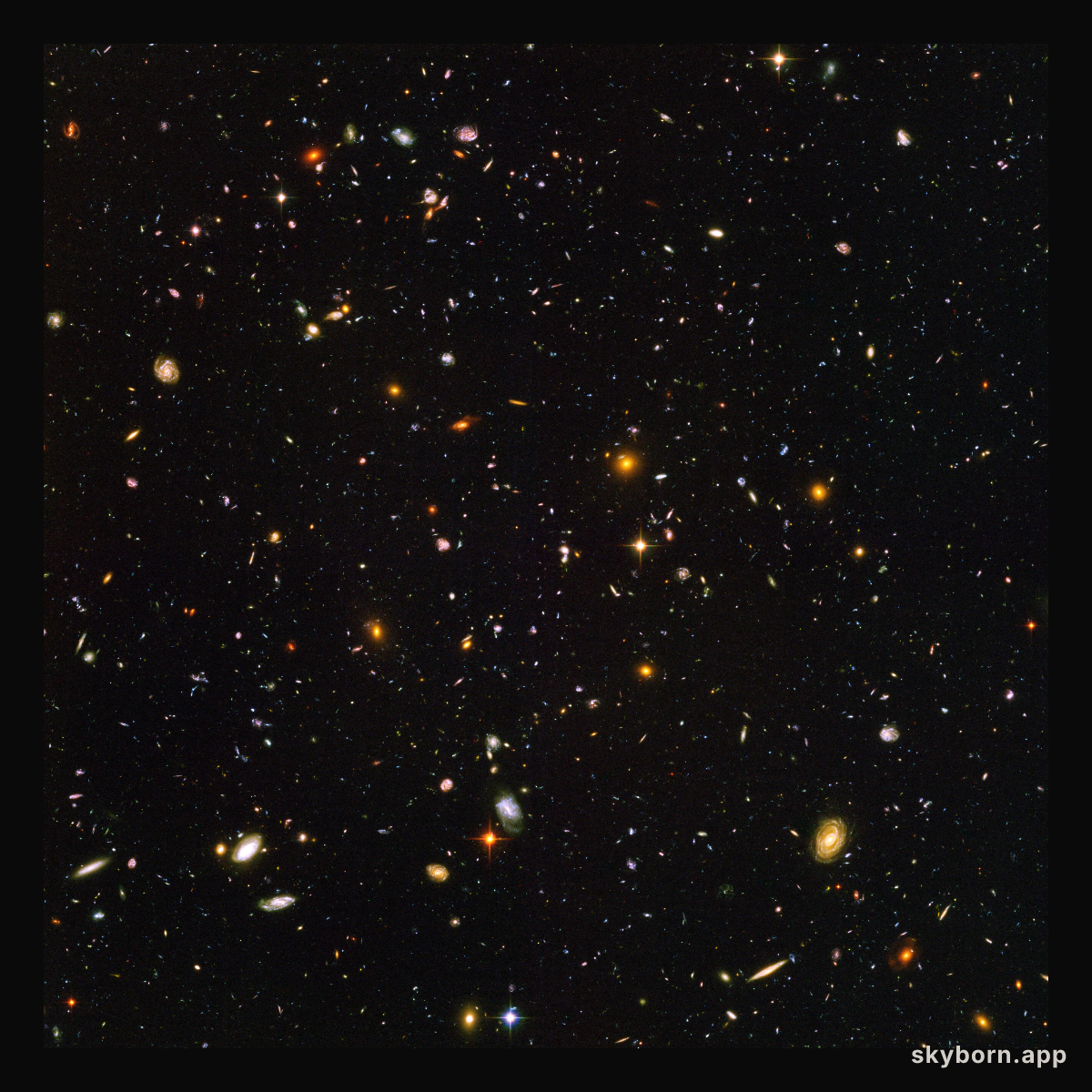 Hubble sees galaxies galore
