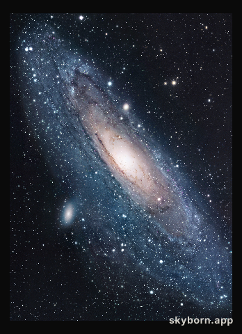 Andromeda Galaxy (M31) wide-field image