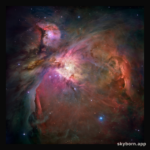 Hubble's sharpest view of the Orion Nebula