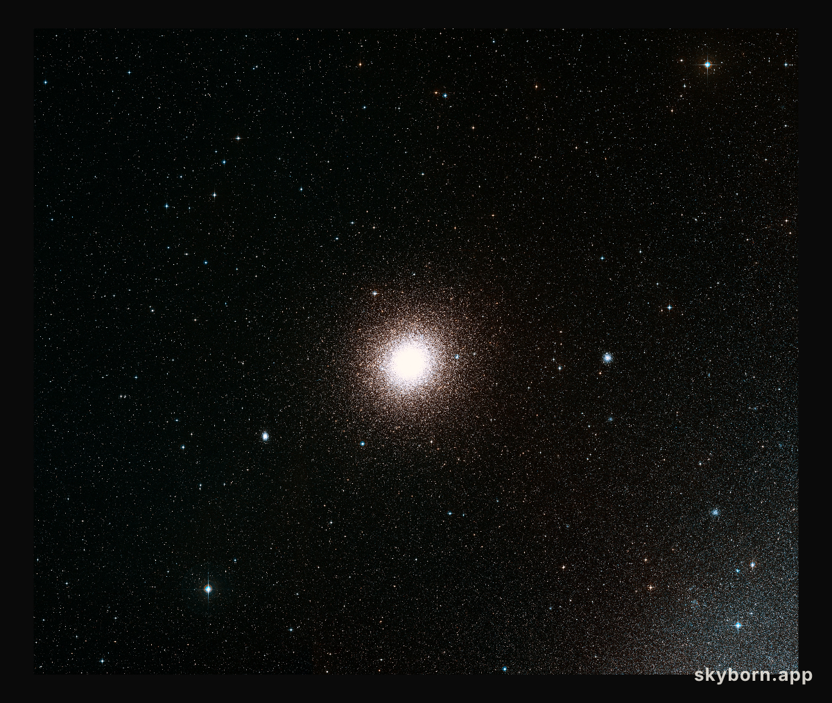 Globular cluster 47 Tucanae (ground-based image)