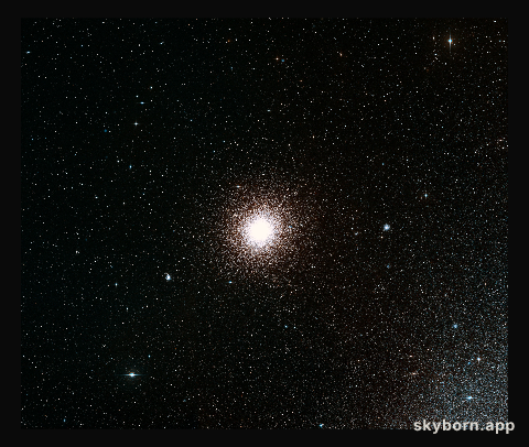 Globular cluster 47 Tucanae (ground-based image)