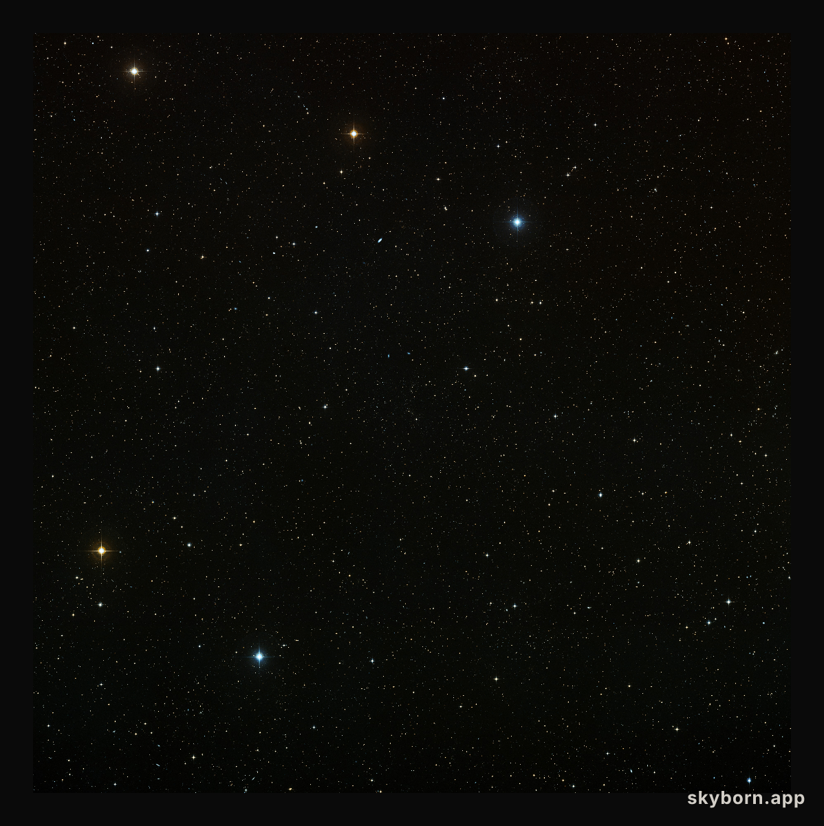 Wide field image of Abell 2667 region (ground-based image)