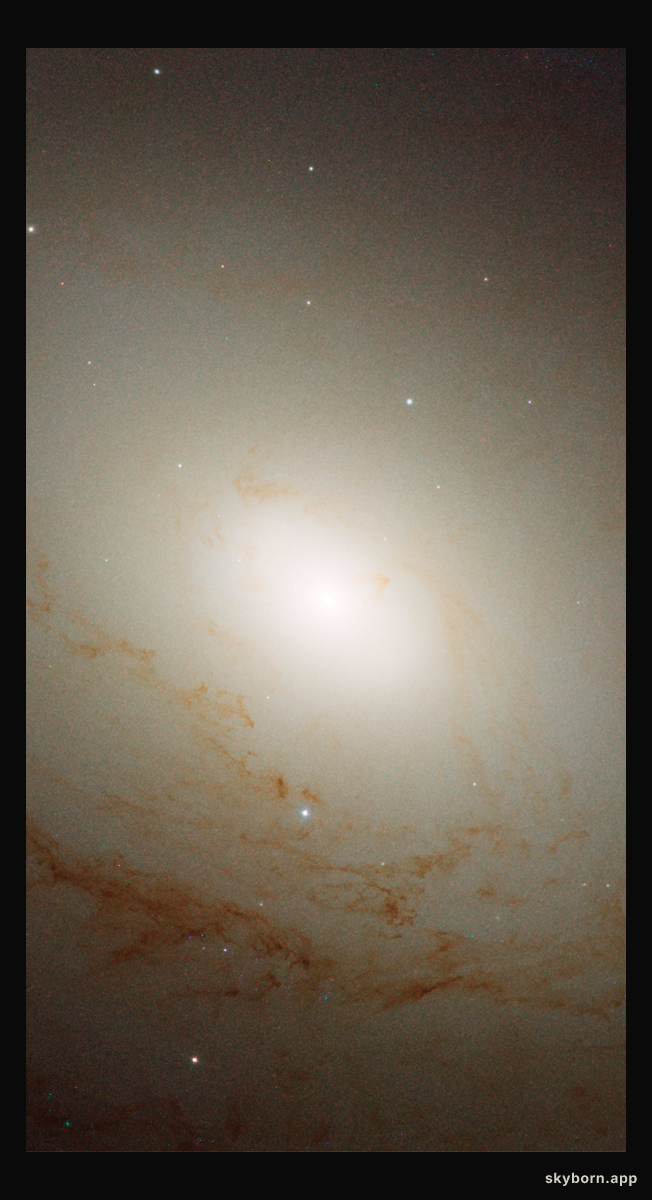Spiral Galaxy M81 Details 1
