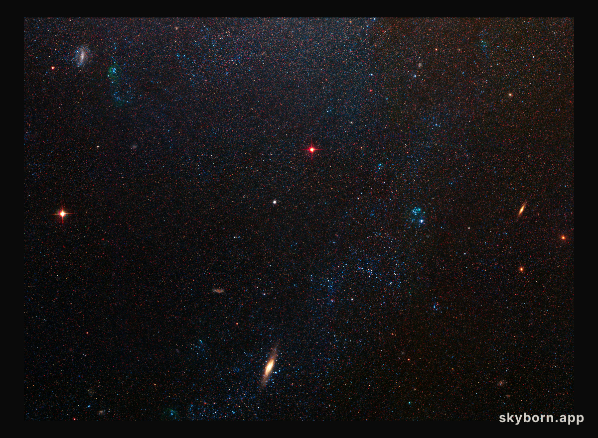 Spiral Galaxy M81 Details 6
