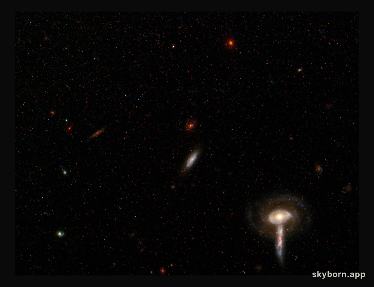 Spiral Galaxy M81 Details 7