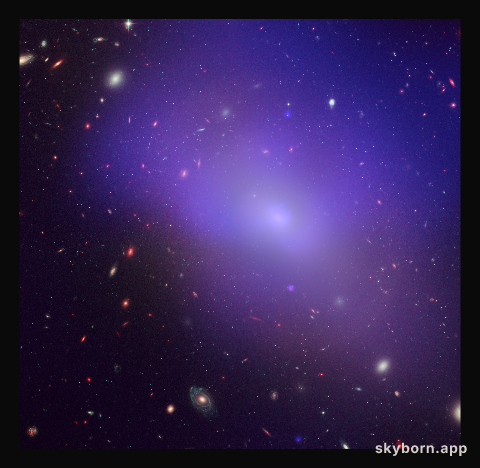 NGC 1132 in visible and X-Ray