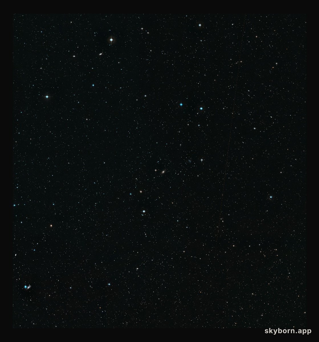 NGC 1132 wide-field (ground-based image)