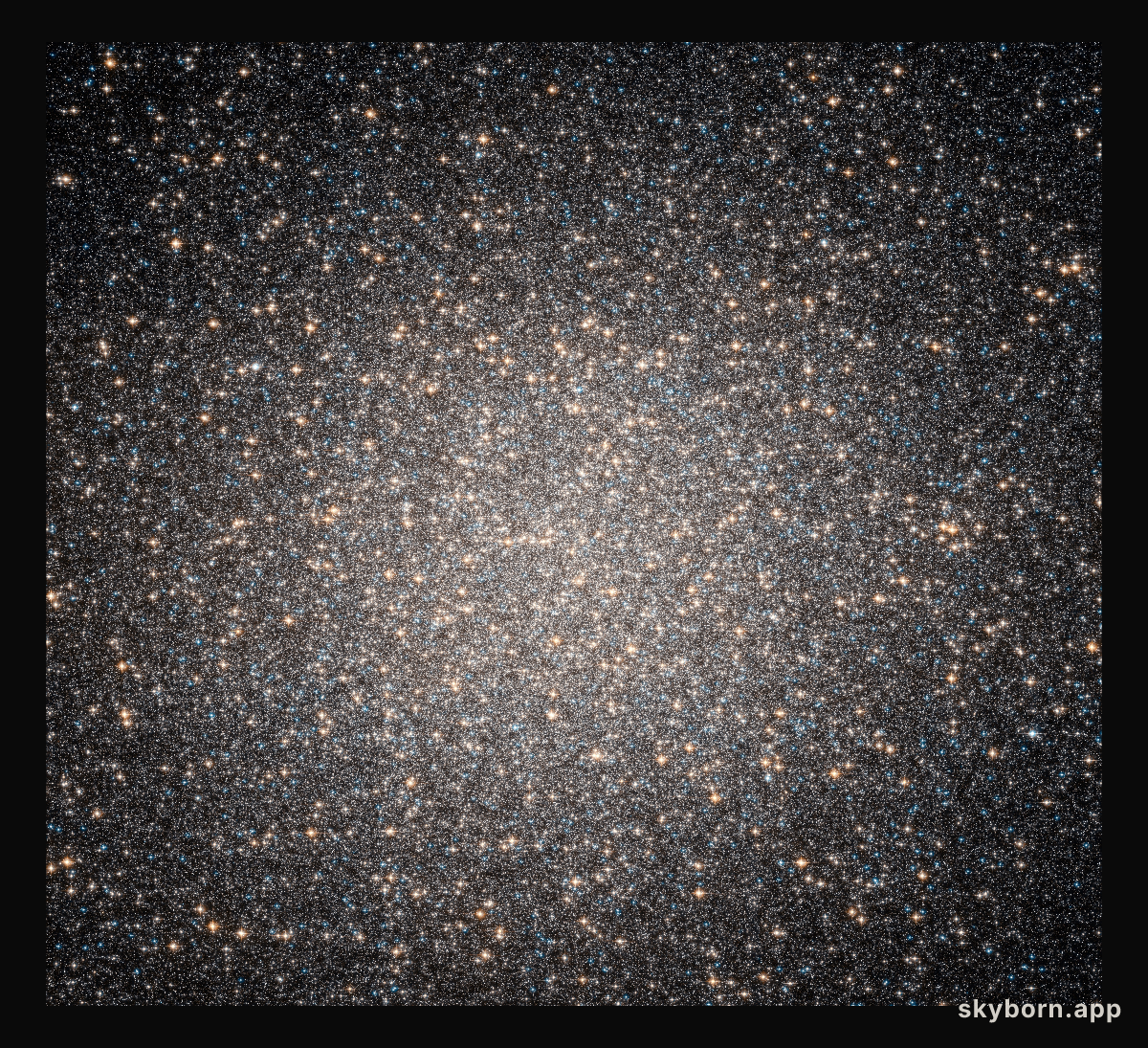 The majestic globular Omega Centauri