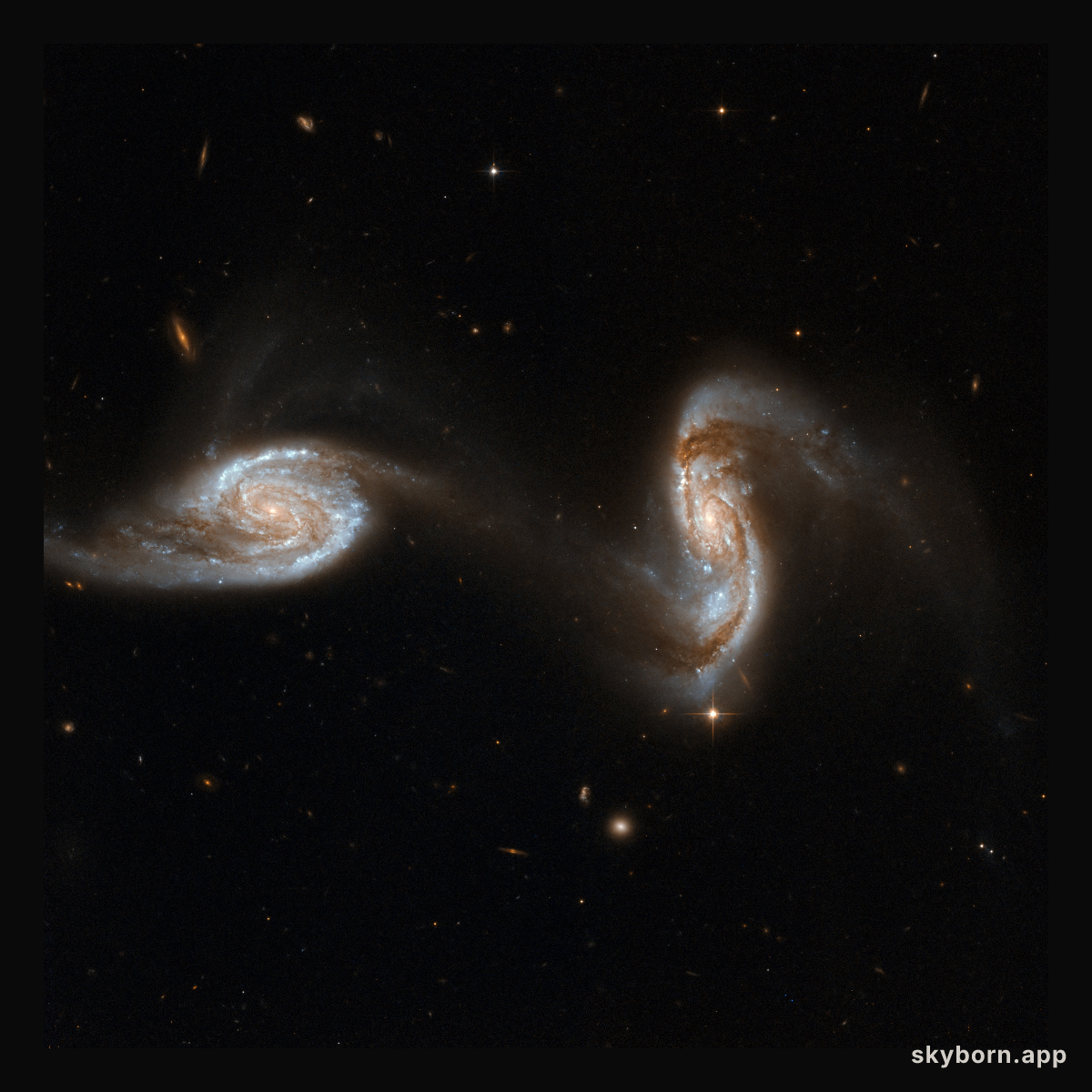 NGC 5257, NGC 5258