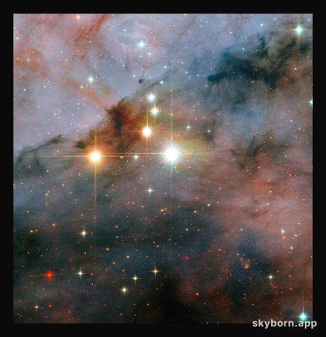 Mammoth stars seen by Hubble