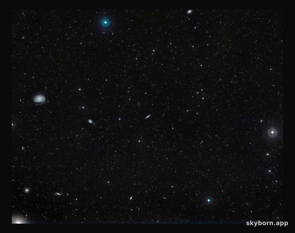 Digitized Sky Survey Image of NGC 4522 (ground-based image)