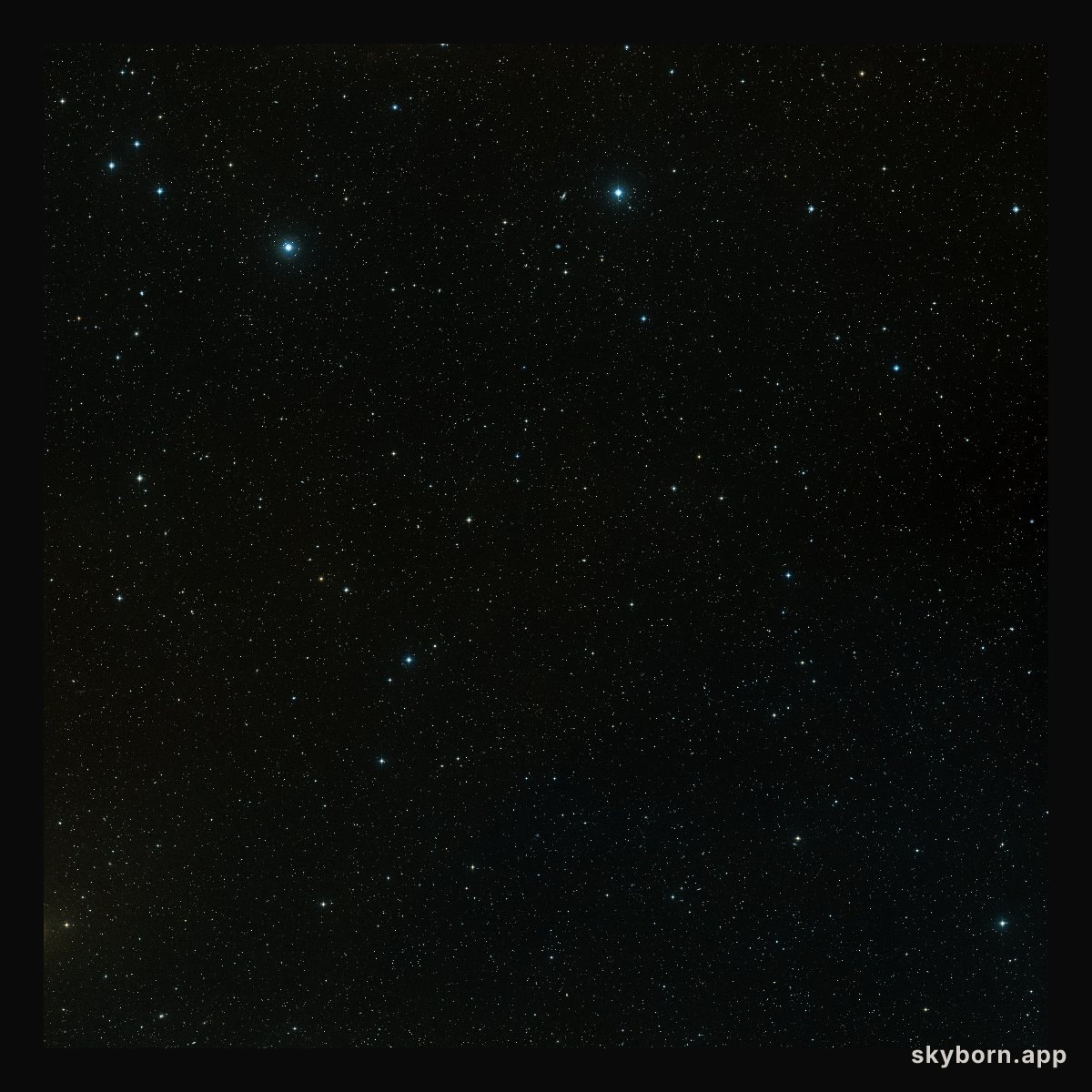 The field around the COSMOS survey (ground-based image)