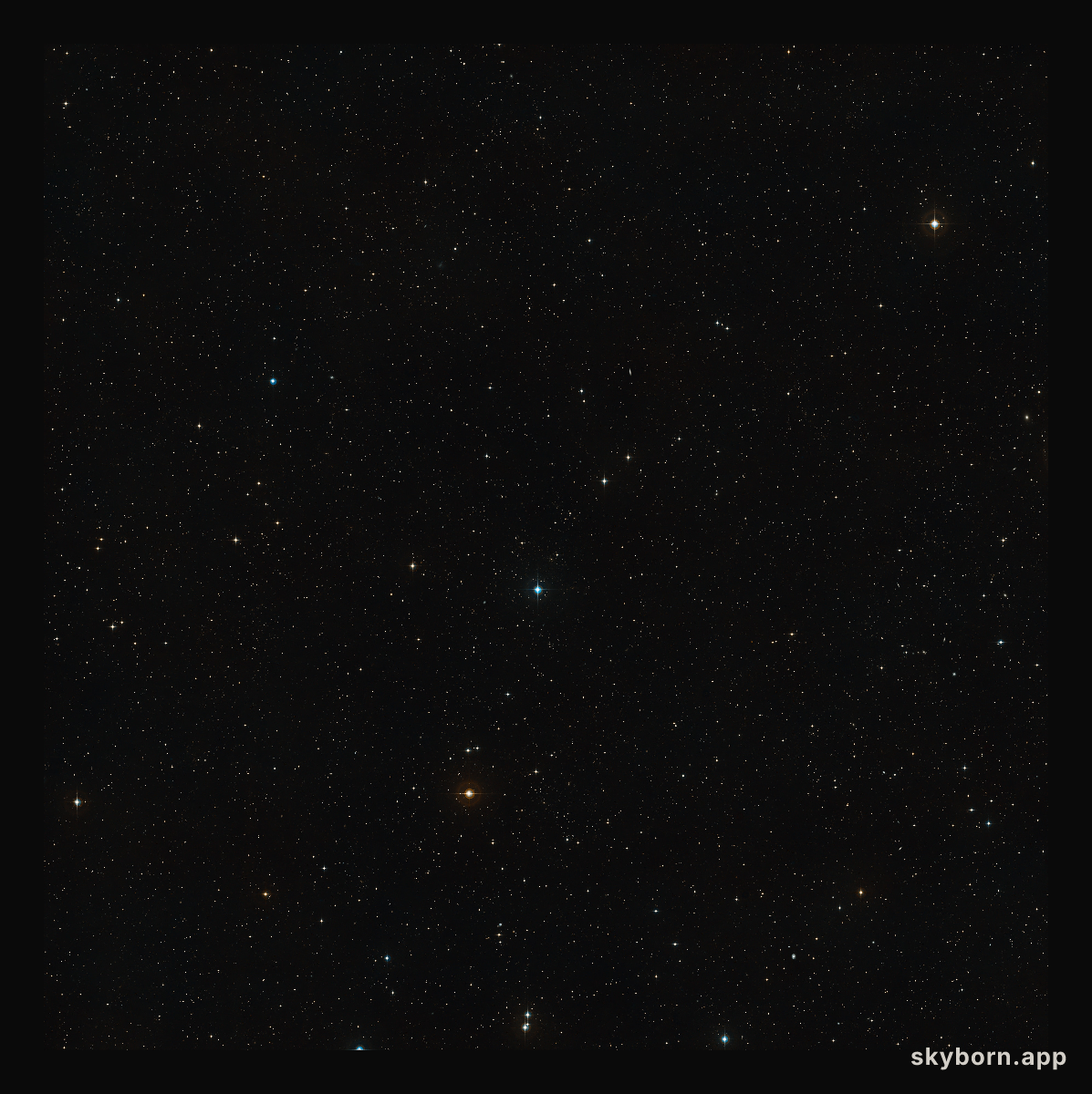Wide field view of Abell 383 (ground-based image)