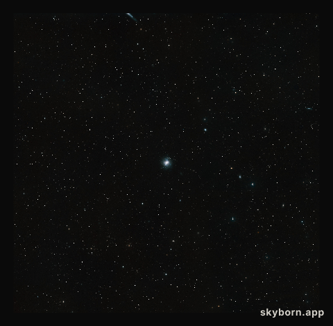 Wide-field view of NGC 4214 (ground-based image)
