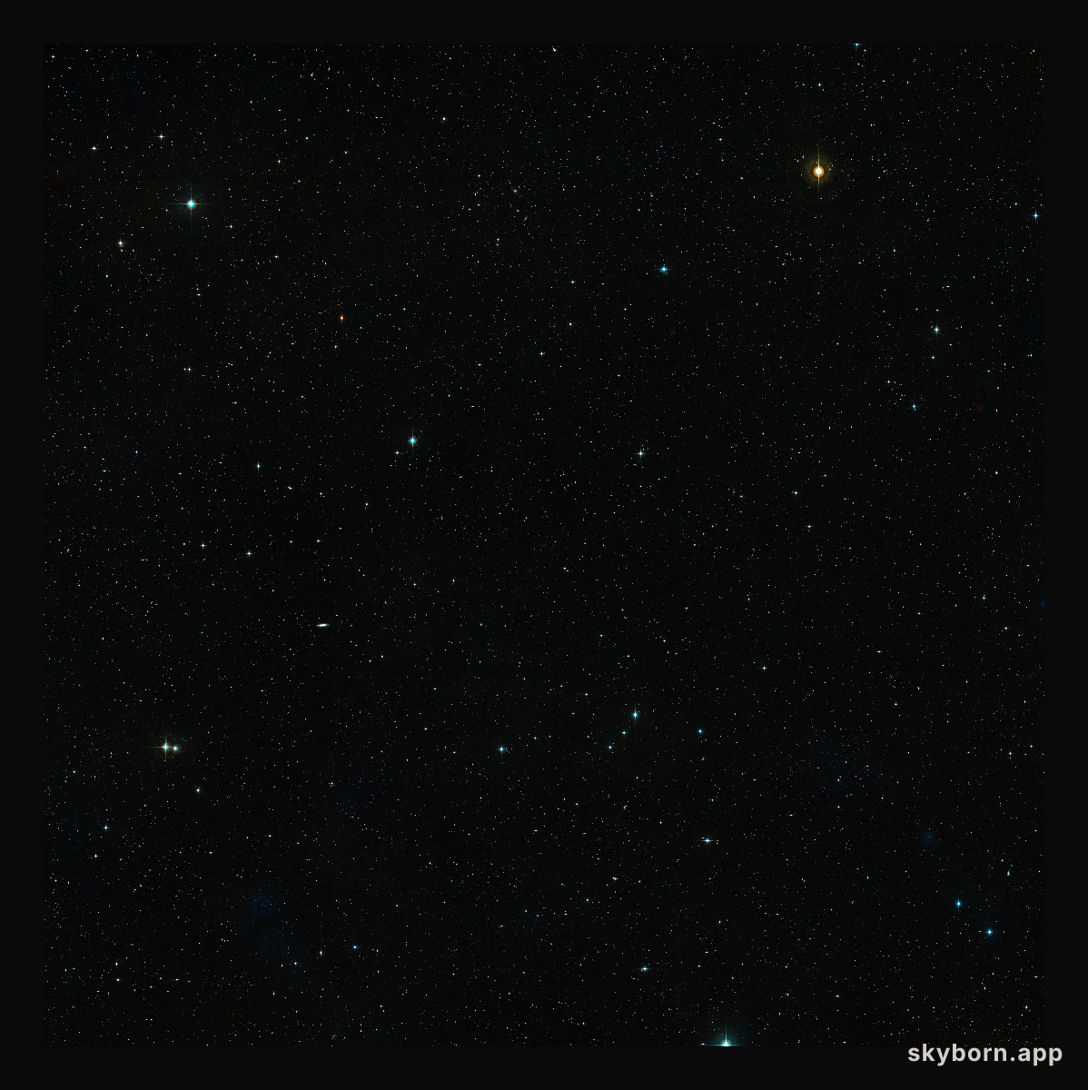 Wide field view of MACS 1206 (ground-based image)