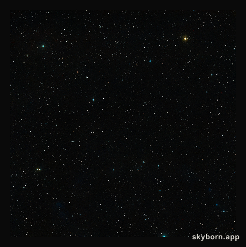 Wide field view of MACS 1206 (ground-based image)