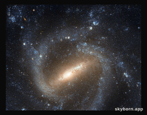 Hubble image of NGC 1073