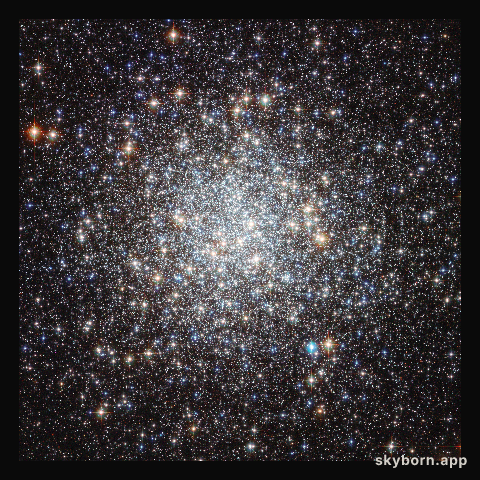 Hubble image of Messier 9