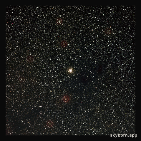 Wide-field view of Messier 9 (ground-based image)