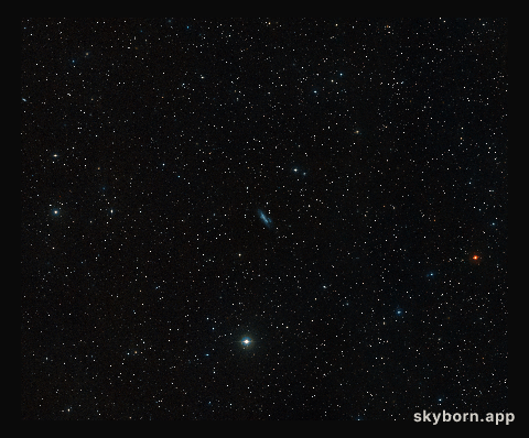 Ground-based, wide-field view of NGC 2366