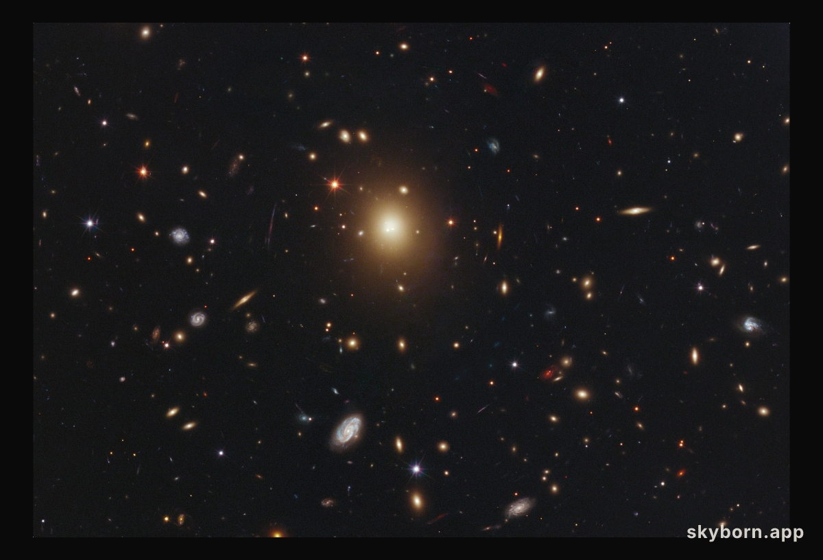Brightest galaxy in Abell 2261