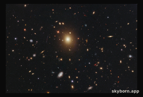 Brightest galaxy in Abell 2261