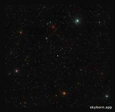 Wide-field view of the area around NGC 922 (ground-based image)