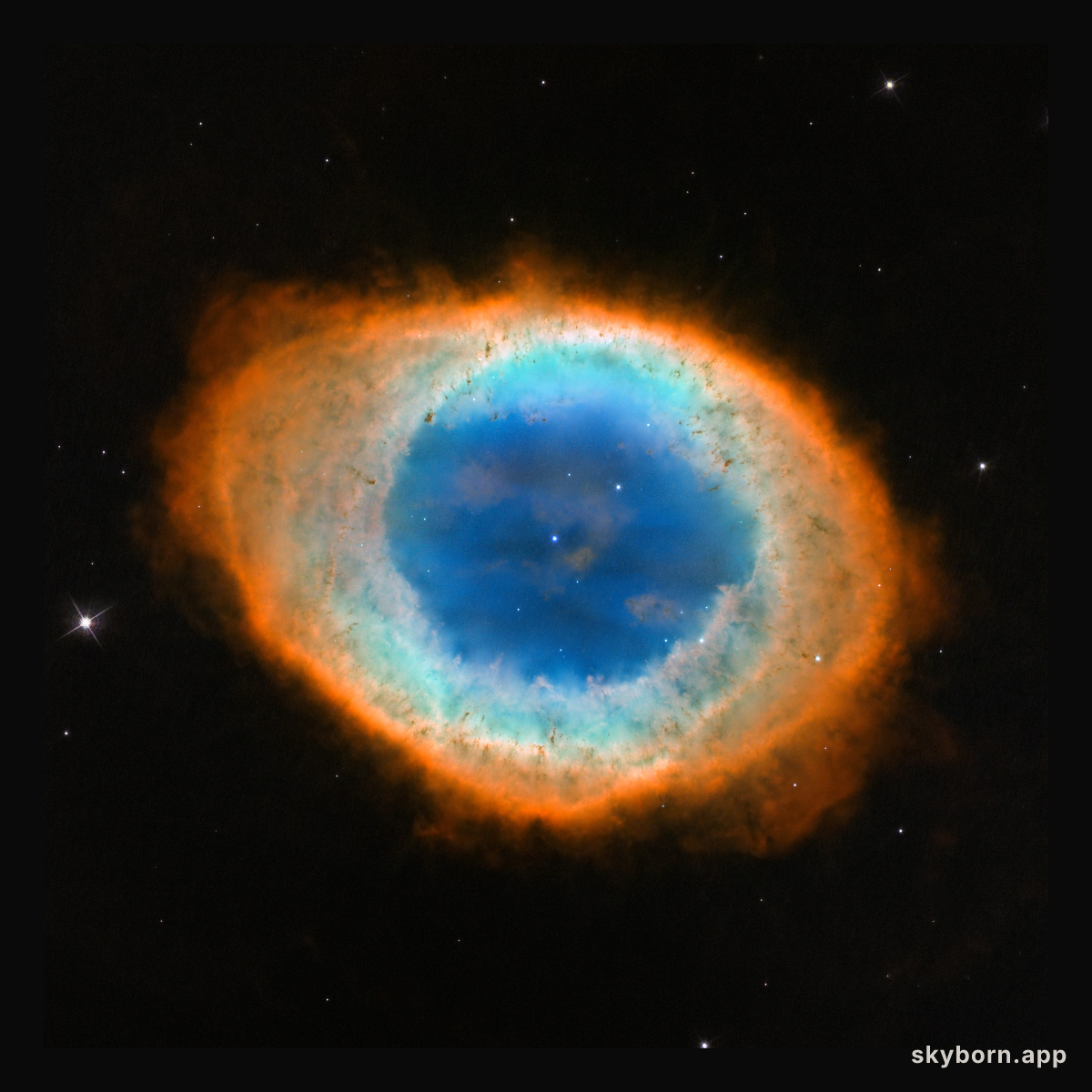 Hubble image of the Ring Nebula (Messier 57)