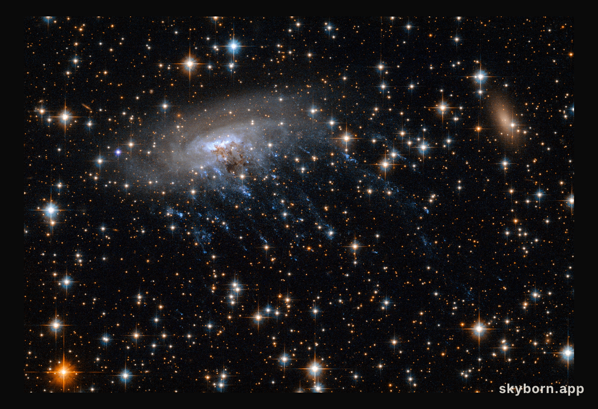 New Hubble image of spiral galaxy ESO 137-001