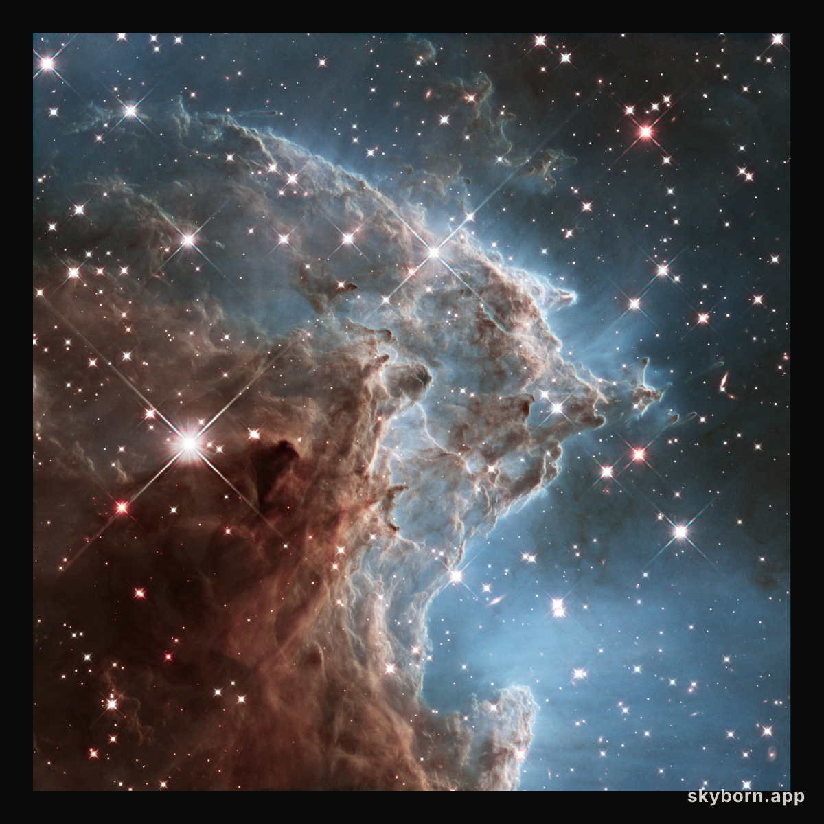 New Hubble image of NGC 2174