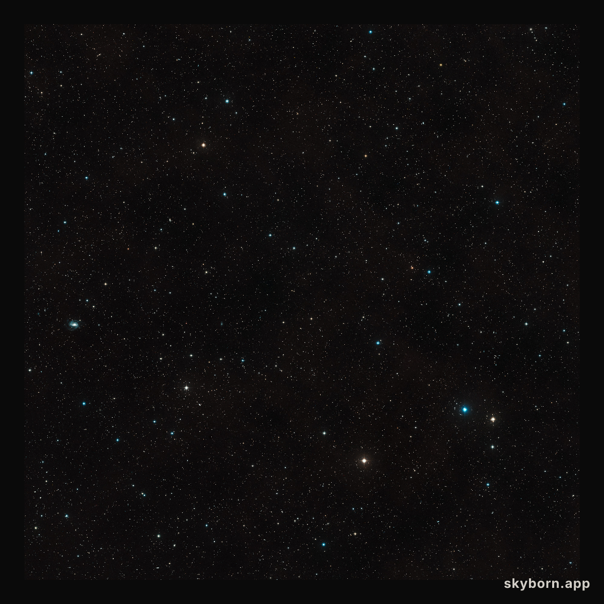 Digitized Sky Survey Image around CLASS B1608+656 (ground-based image)