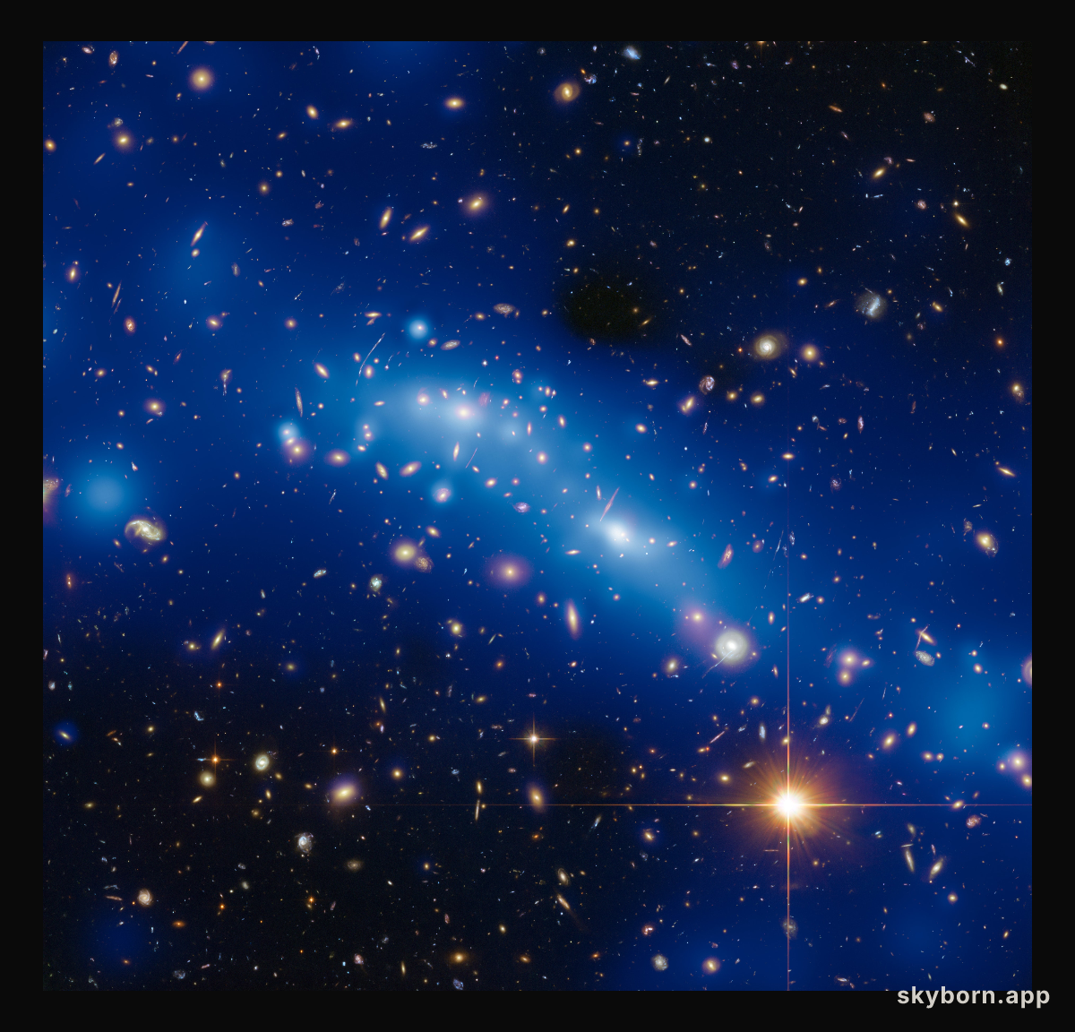 Mass map of galaxy cluster MCS J0416.1 to 2403 using strong and weak lensing