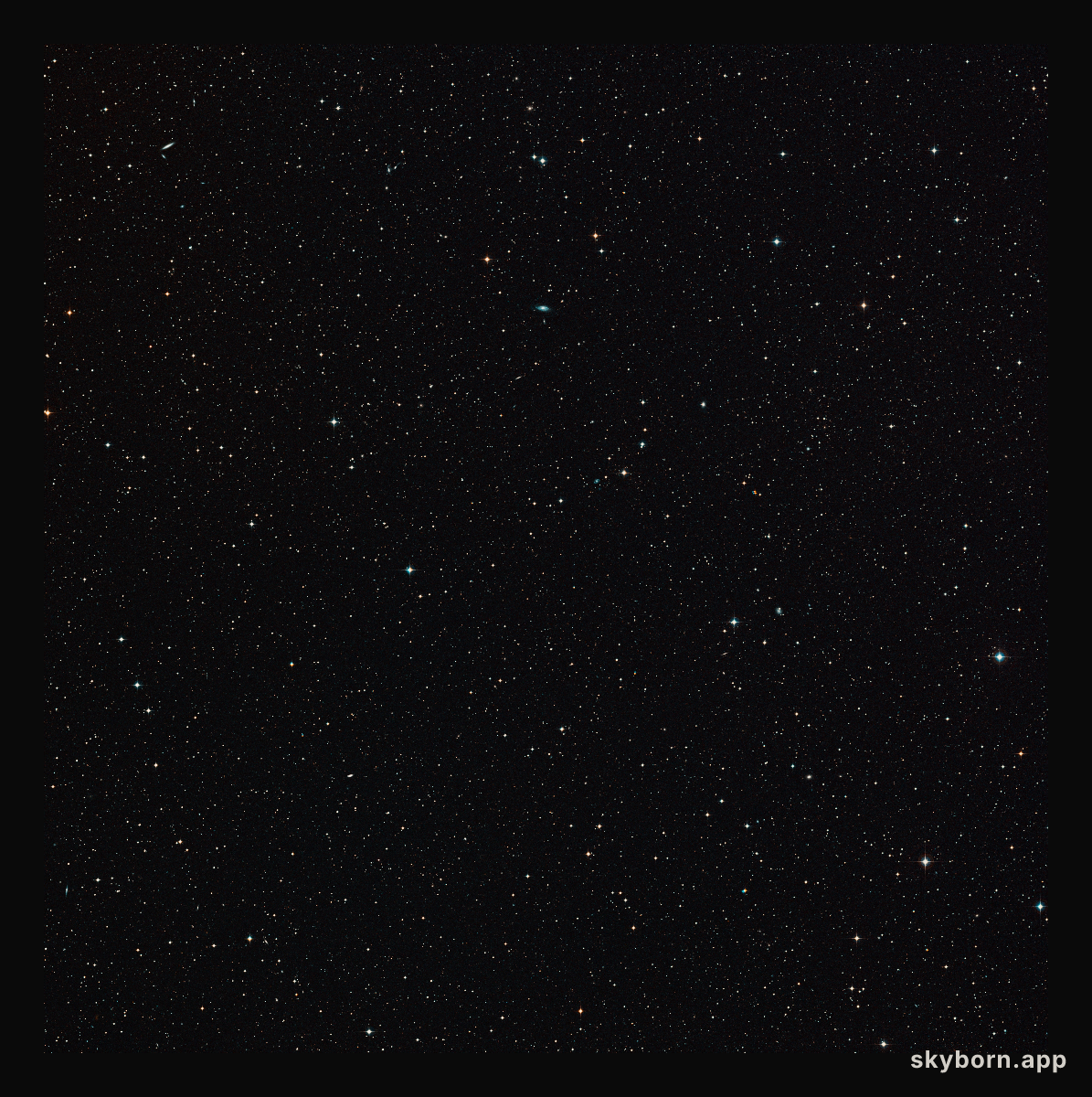 Wide-field view of the sky around the gravitationally lensed galaxy merger H-ATLAS J142935.3-002836