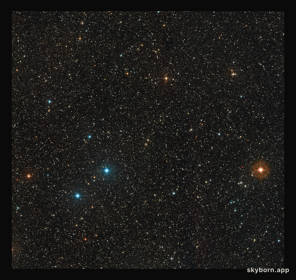 Ground-based image of the area around HAT-P-11
