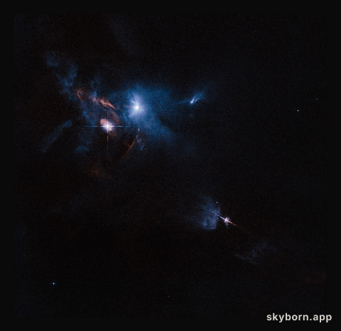 Jets, bubbles and bursts of light in Taurus