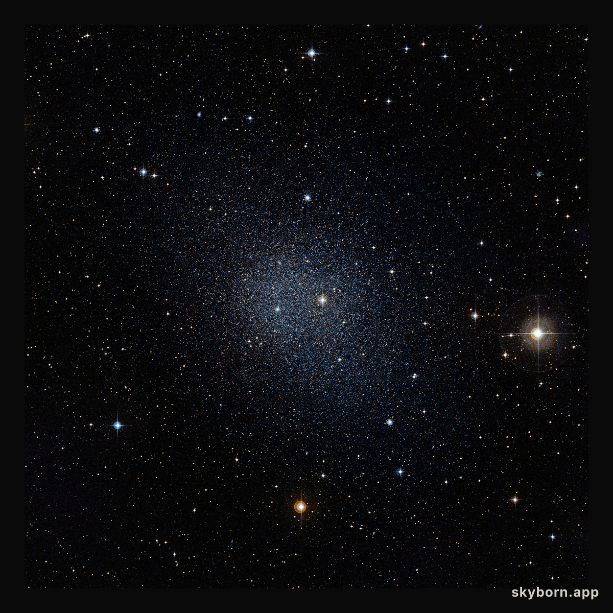 Fornax dwarf galaxy