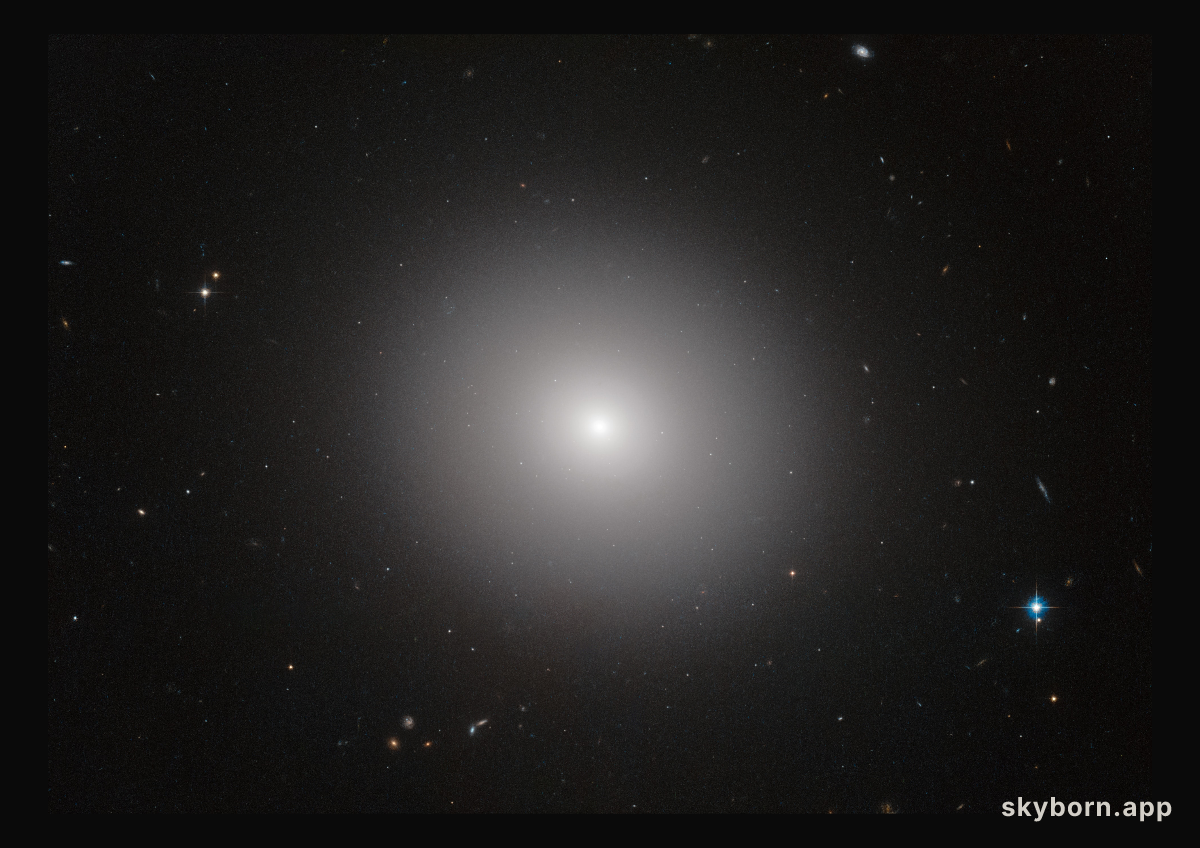 Elliptical galaxy IC 2006