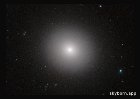 Elliptical galaxy IC 2006