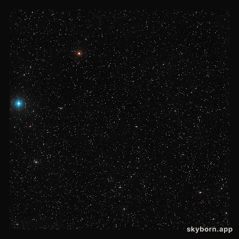 The area around ESO 381-12 (ground-based image)