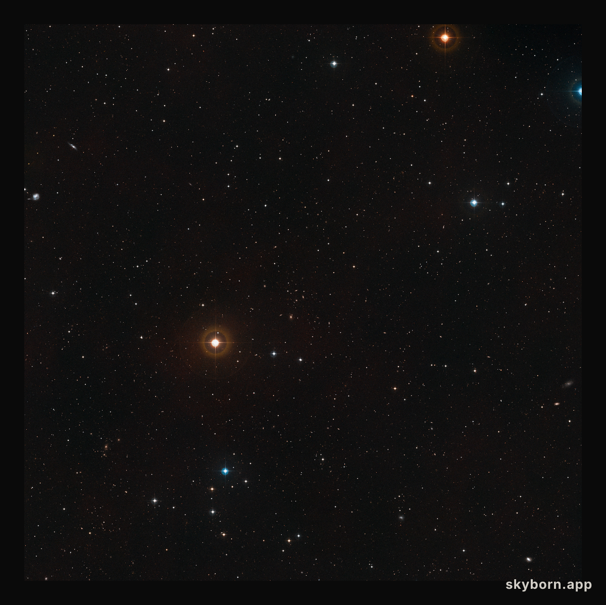 The area around SpARCS1049+56 (ground-based image)